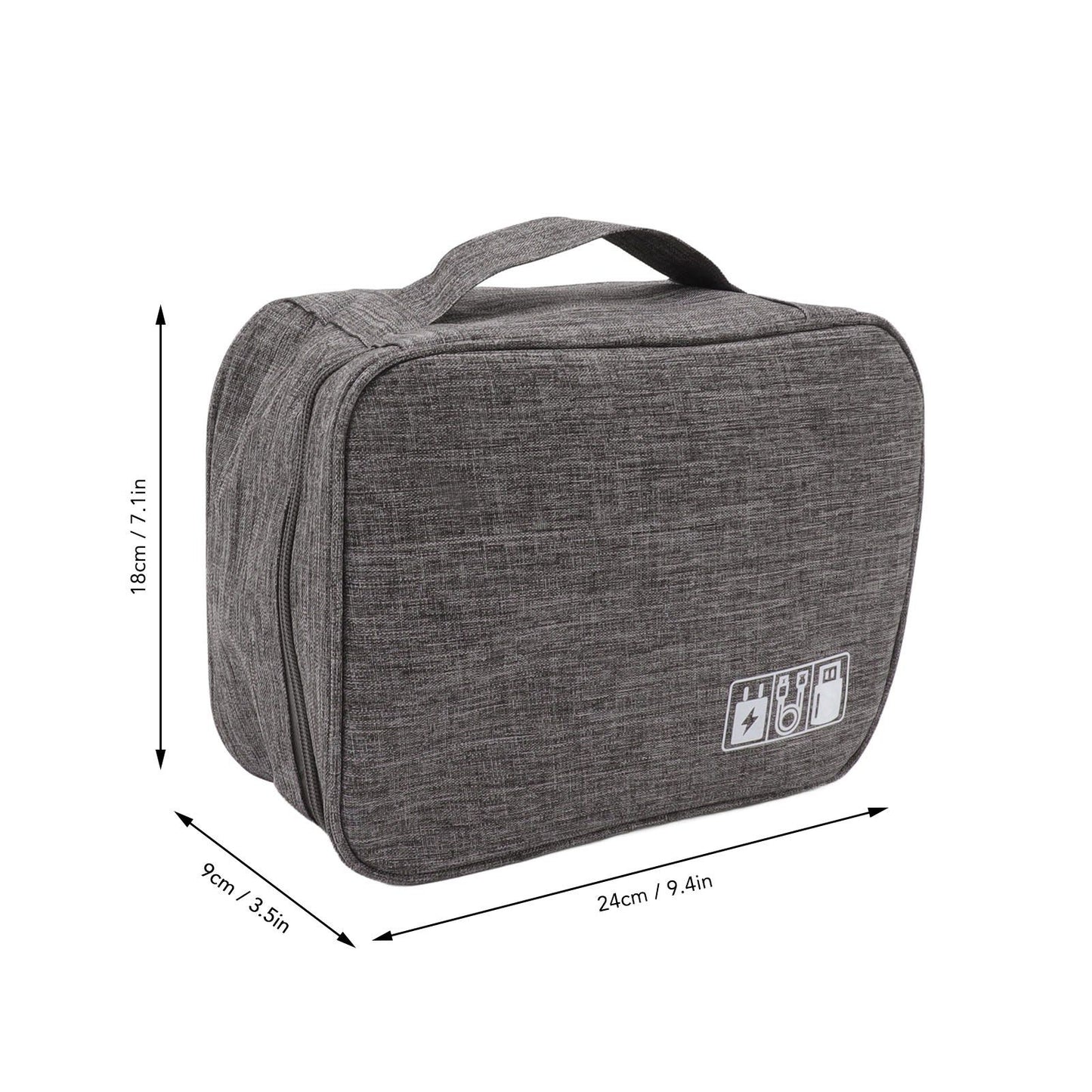 Portable Cord Bag Electronic Accessories Carry Case Waterproof Electronic Storage Bag for Chargers Hard V1294-YM0521-3117230048911