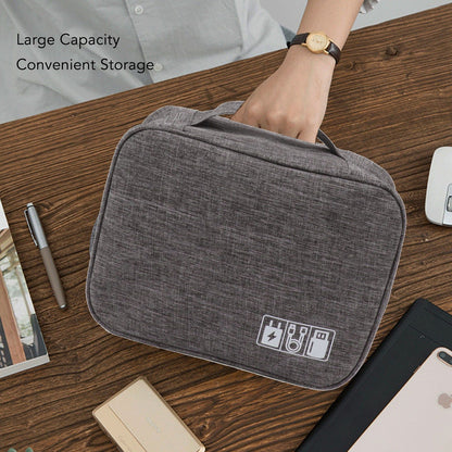 Portable Cord Bag Electronic Accessories Carry Case Waterproof Electronic Storage Bag for Chargers Hard V1294-YM0521-3117230048911