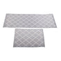 2Pcs Kitchen Mat Dustproof Floor Mat Rug Home Decoration for Office Hotel V1294-YM0521-3117230053111