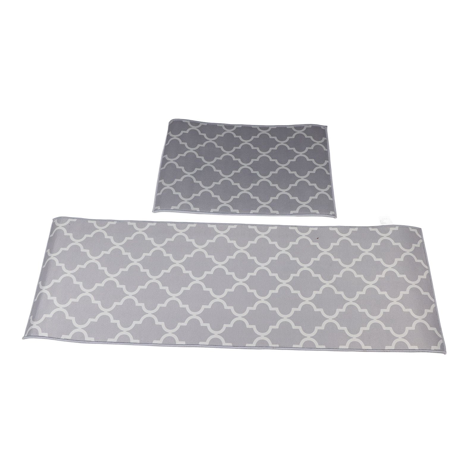 2Pcs Kitchen Mat Dustproof Floor Mat Rug Home Decoration for Office Hotel V1294-YM0521-3117230053111