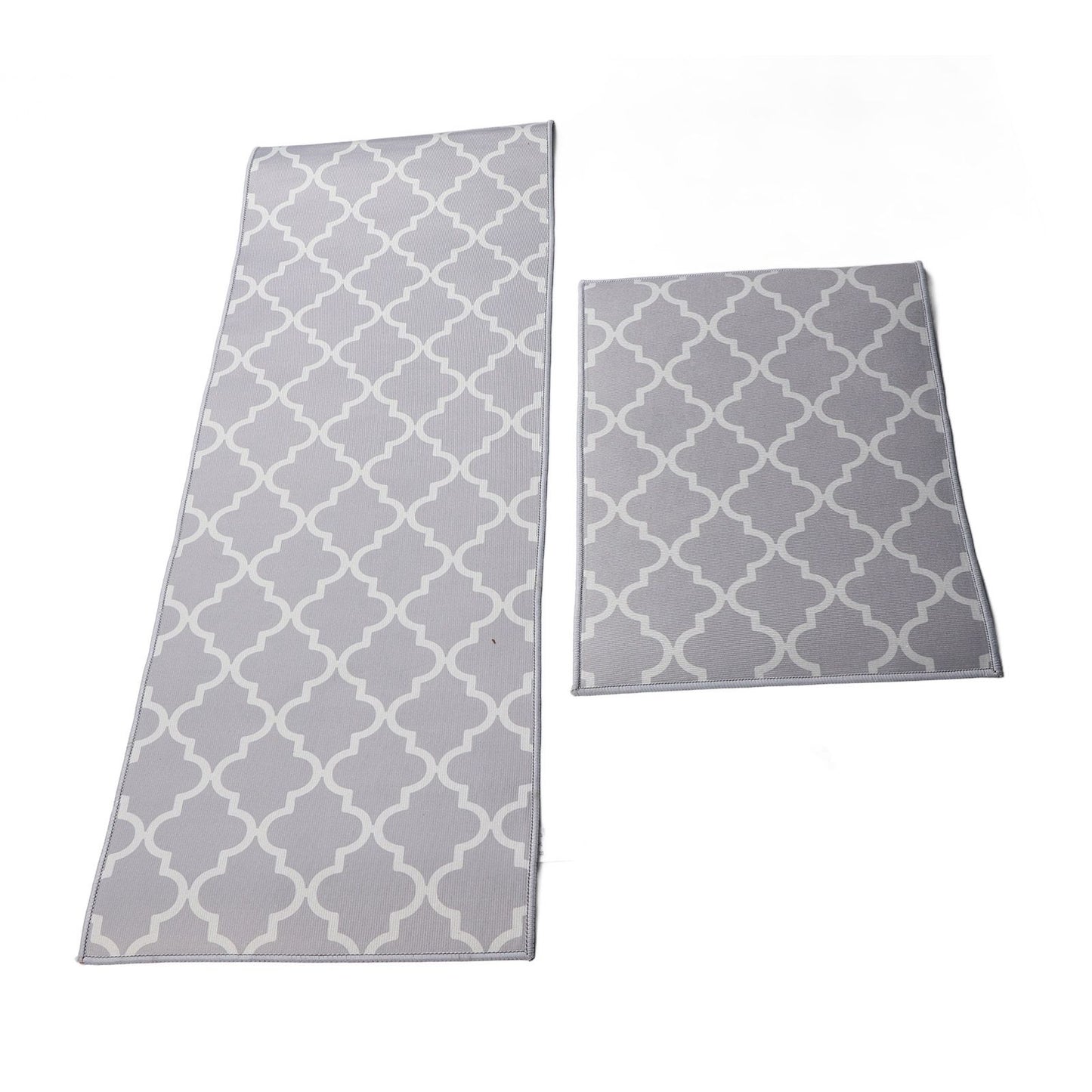 2Pcs Kitchen Mat Dustproof Floor Mat Rug Home Decoration for Office Hotel V1294-YM0521-3117230053111