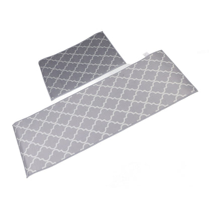 2Pcs Kitchen Mat Dustproof Floor Mat Rug Home Decoration for Office Hotel V1294-YM0521-3117230053111
