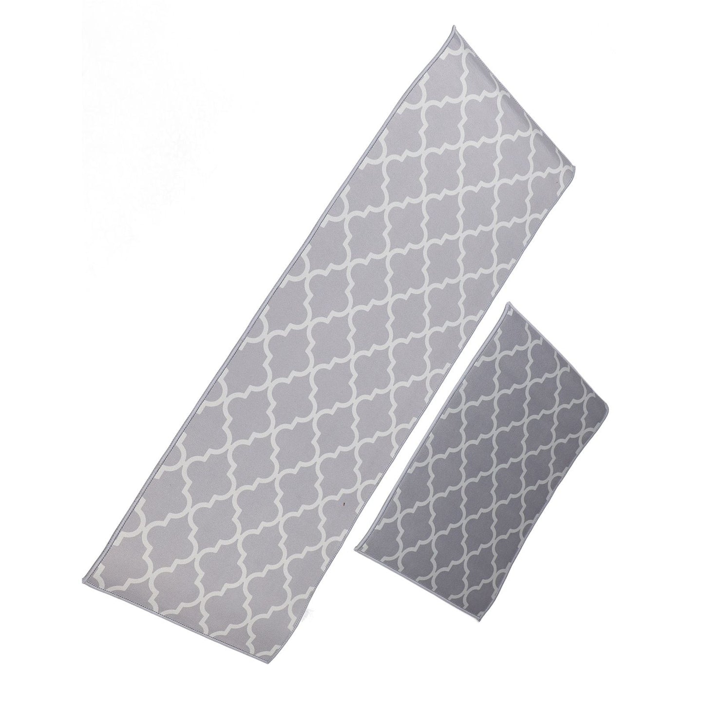 2Pcs Kitchen Mat Dustproof Floor Mat Rug Home Decoration for Office Hotel V1294-YM0521-3117230053111