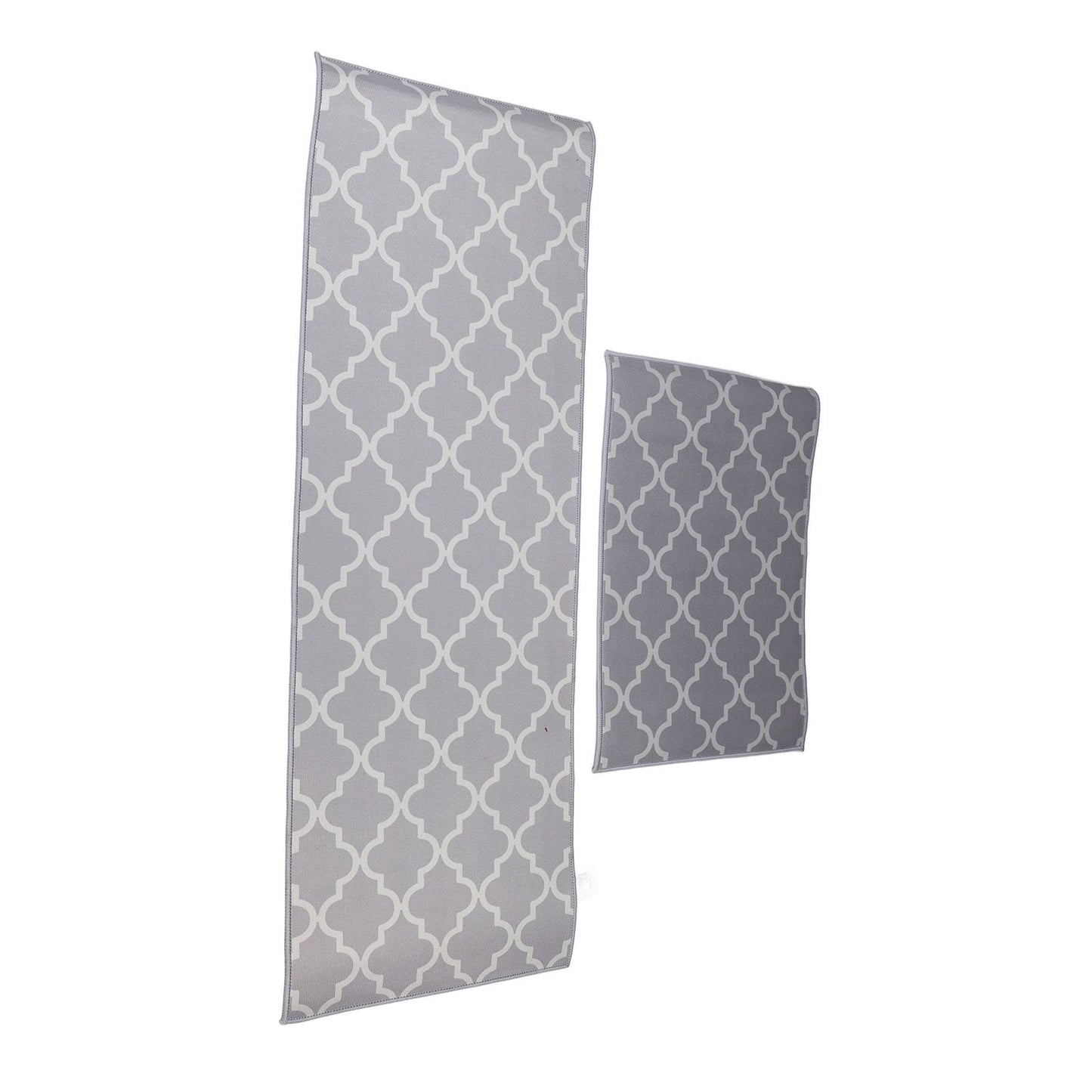 2Pcs Kitchen Mat Dustproof Floor Mat Rug Home Decoration for Office Hotel V1294-YM0521-3117230053111