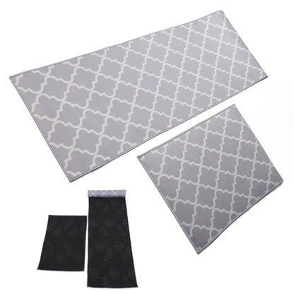 2Pcs Kitchen Mat Dustproof Floor Mat Rug Home Decoration for Office Hotel V1294-YM0521-3117230053111