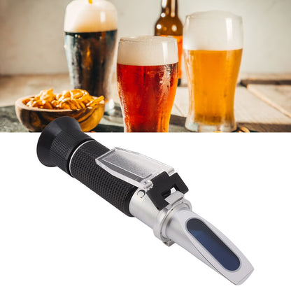 Brix Meter Refractometer Light Weight Handheld Refractometer Durable Alcohol Volume Measurement Tool for Home V1294-YM0521-3117230055411