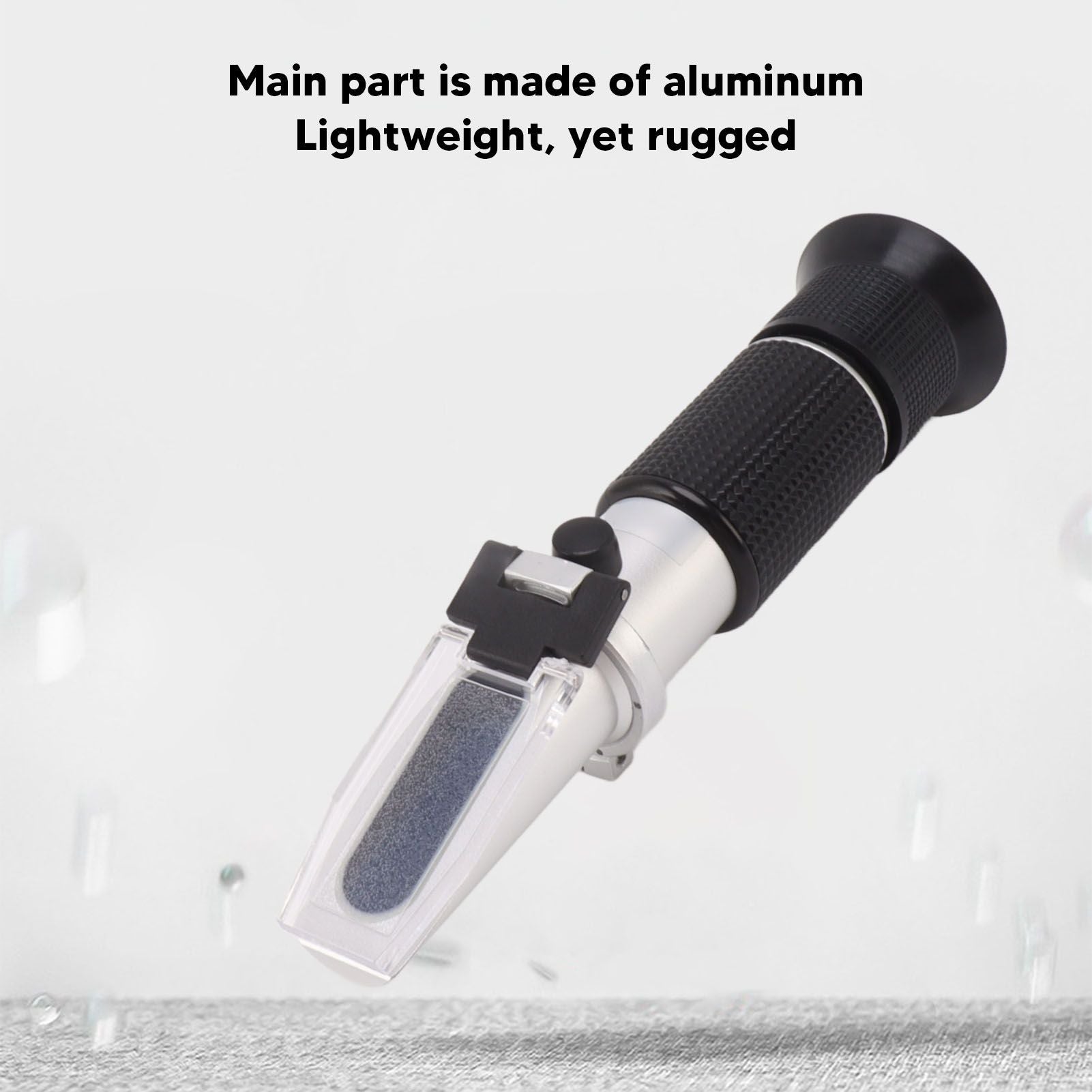 Milk Meter Refractometer 0 to 20 Percent Handheld Refractometer with Auto Temp Compensation for Protein V1294-YM0521-3117230055511
