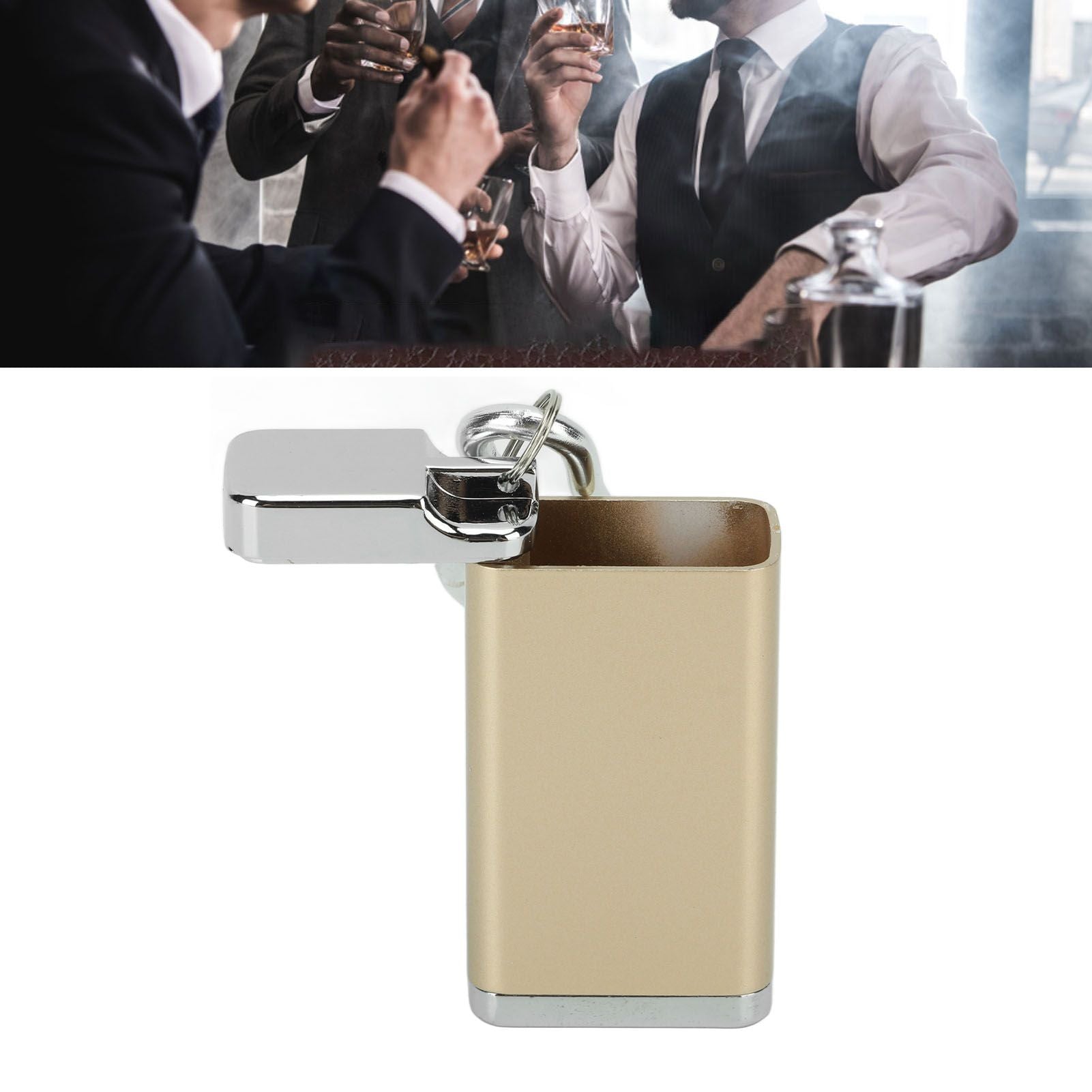 Mini Cigarette Ashtray Light Weight Portable Cigarettes Cigars Ashtray Durable Cigarette Ash Holder for Home V1294-YM0521-3117230058313