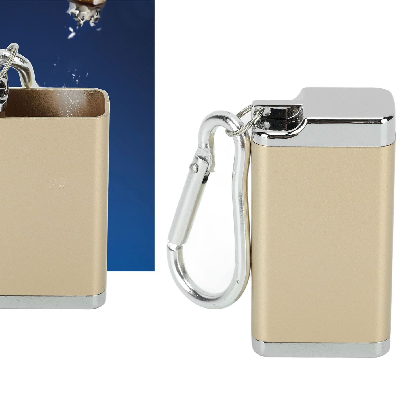 Mini Cigarette Ashtray Light Weight Portable Cigarettes Cigars Ashtray Durable Cigarette Ash Holder for Home V1294-YM0521-3117230058313
