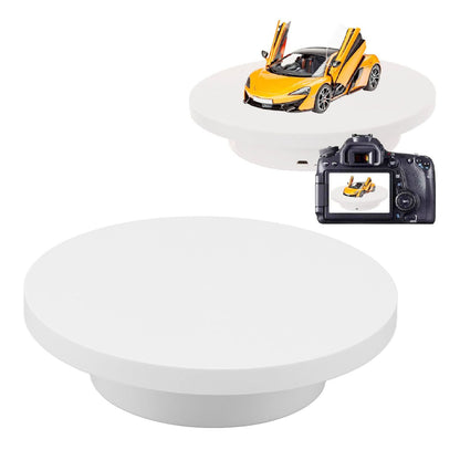 Rotating Display Stand White Plug in Remote Control Load Bearing 3kg Automatic Rotating Stand for Products V1294-YM0521-3117230059212