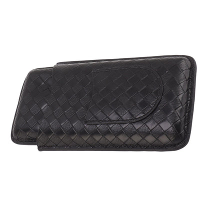 3 Sticks Portable Cigar Case Leather Cigar Humidors Travel Moisturizer Cigar Case for Men Gifts Black V1294-YM0521-3117230059911