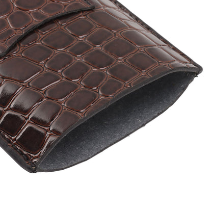 Leather Cigar Holder Portable Holding 3 Cigars Practical Travel Cigar Humidor for Man V1294-YM0521-3117230060311