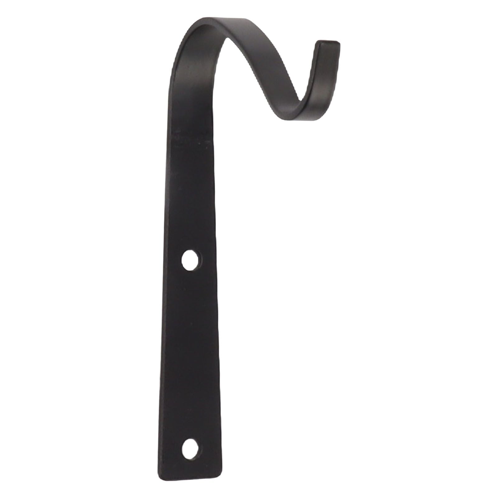8Pcs Black Plants Hanging Wall Hook S Shape Wall Mount Plants Pot Hanging Bracket for Flower Basket V1294-YM0521-3117230060411