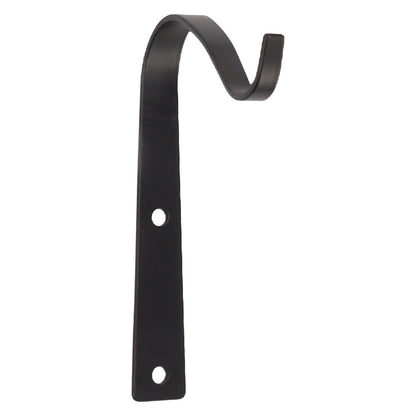 8Pcs Black Plants Hanging Wall Hook S Shape Wall Mount Plants Pot Hanging Bracket for Flower Basket V1294-YM0521-3117230060411