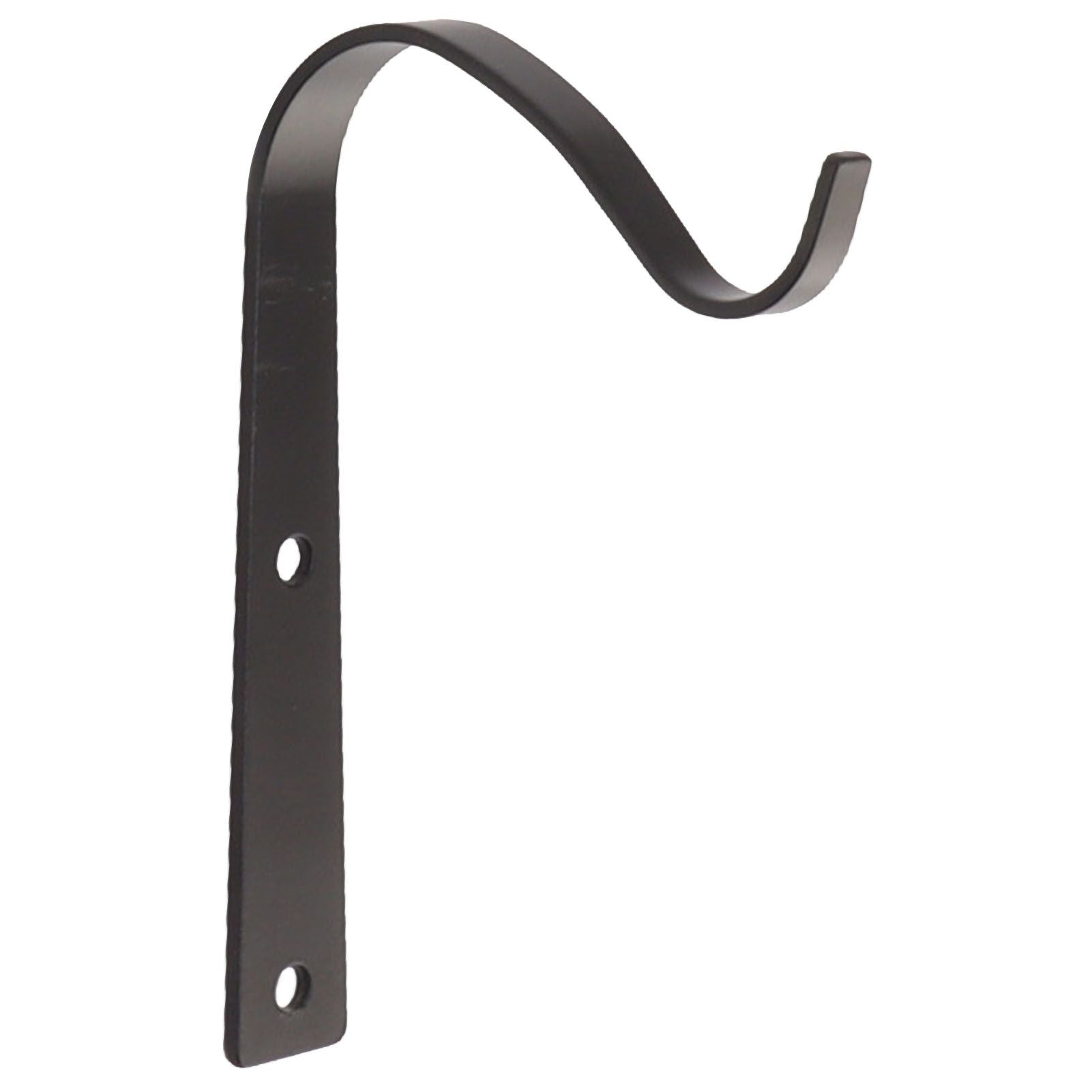 8Pcs Black Plants Hanging Wall Hook S Shape Wall Mount Plants Pot Hanging Bracket for Flower Basket V1294-YM0521-3117230060411