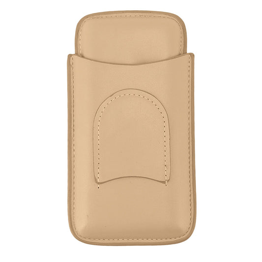 Cigar Case High End Leather Fashion Portable Travel Cigar Holder Case for 3 Cigars Luxury Gold V1294-YM0521-3117230061612