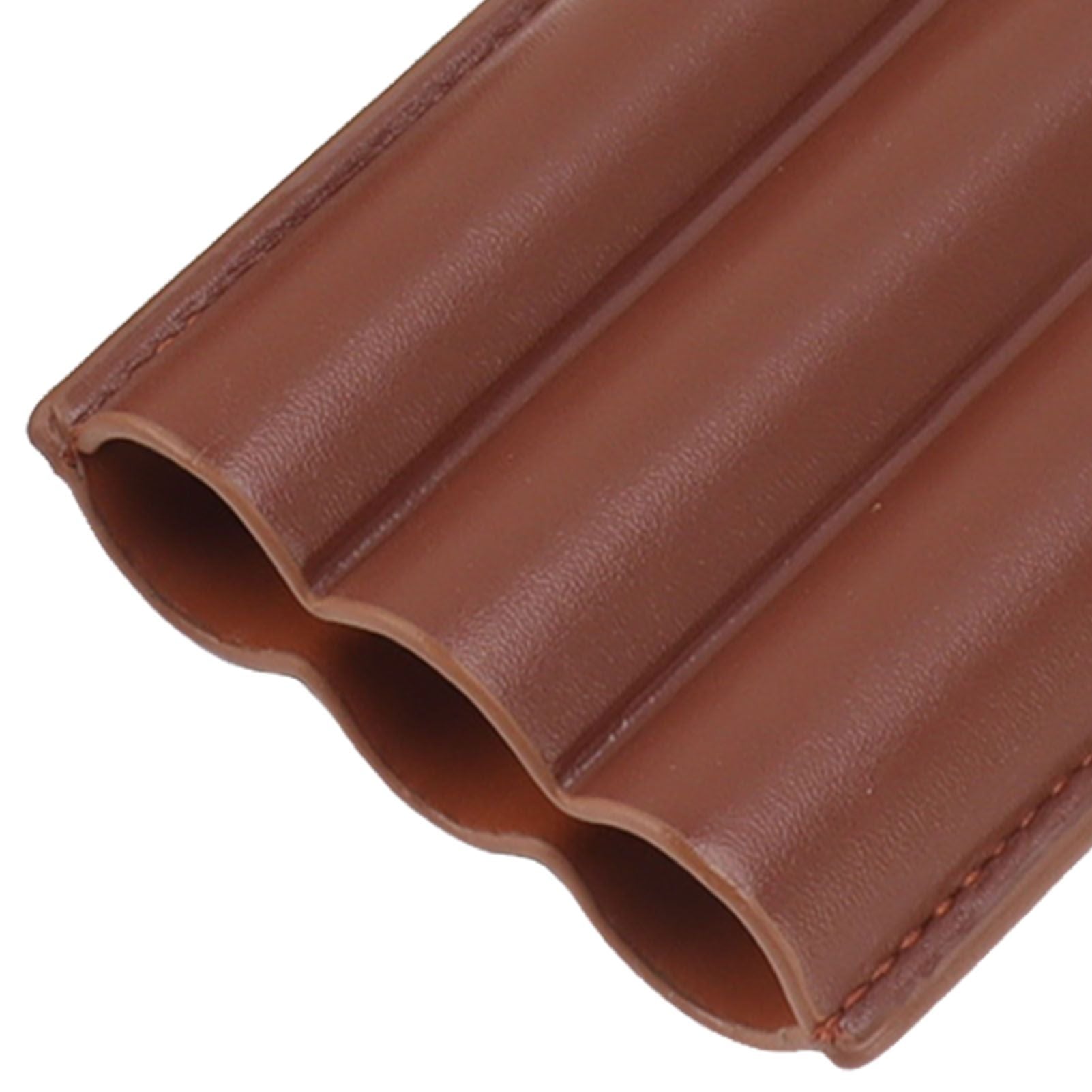 Cigarette Case Leather 3pcs Capacity Portable Cigar Storage Box with Pocket for Outdoor Brown V1294-YM0521-3117230061812