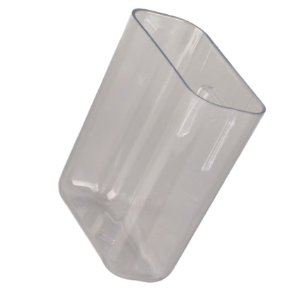 Adhesive Storage Bin Transparent Plastic Wall Mounted Floating Storage Holder Desk Organizer for Bedroom V1294-YM0521-3117230062811