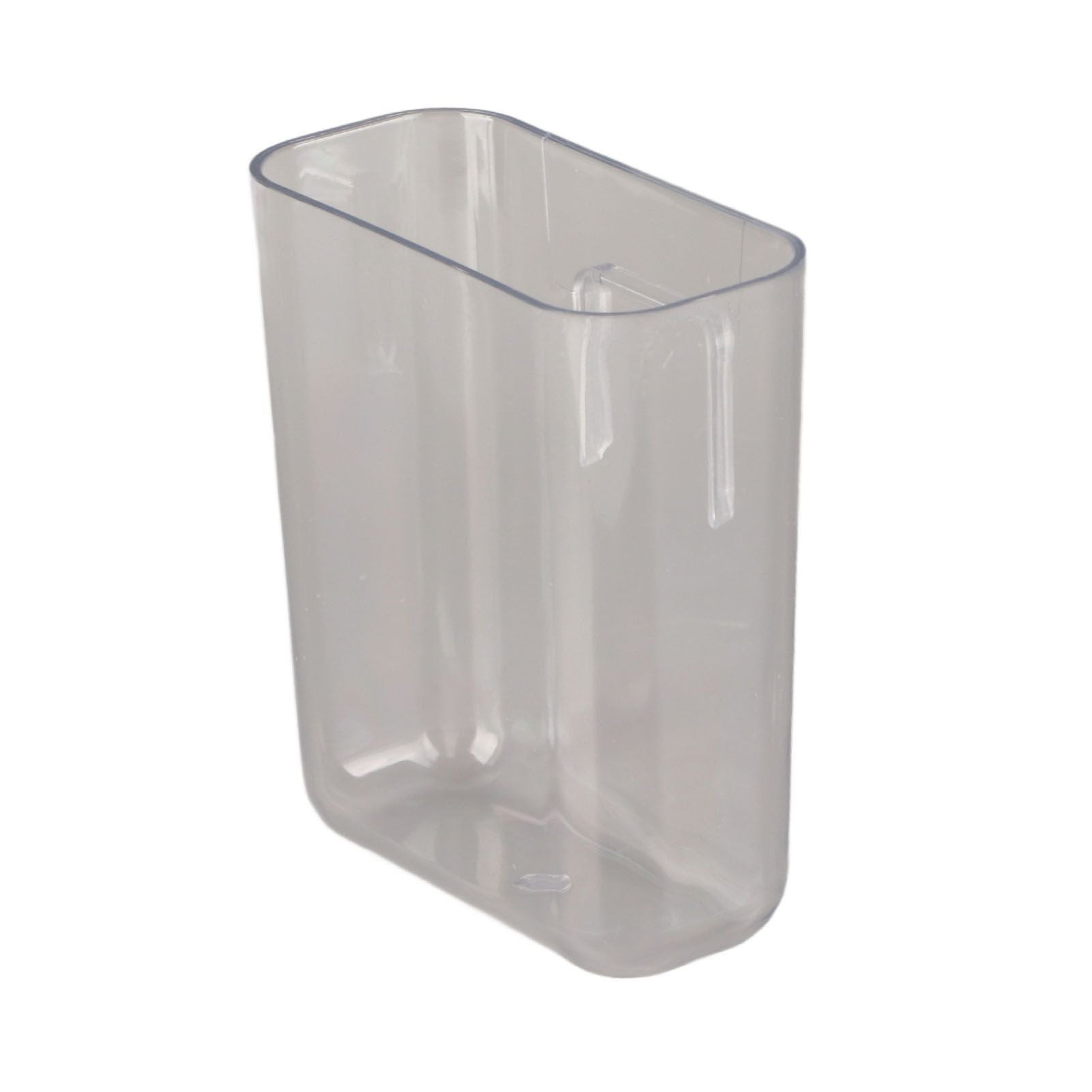 Adhesive Storage Bin Transparent Plastic Wall Mounted Floating Storage Holder Desk Organizer for Bedroom V1294-YM0521-3117230062811