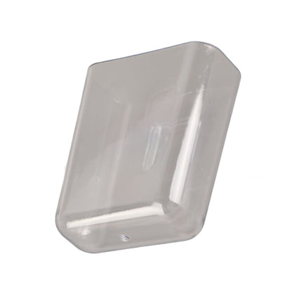 Adhesive Storage Bin Transparent Plastic Wall Mounted Floating Storage Holder Desk Organizer for Bedroom V1294-YM0521-3117230062811