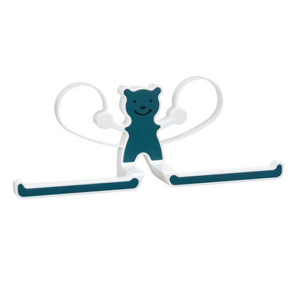 Storage Hook Rack Multipurpose Strong Bearing Capacity Waterproof Punch Free Towel Rack Holder for Home Blue V1294-YM0521-3117230064712