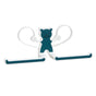 Storage Hook Rack Multipurpose Strong Bearing Capacity Waterproof Punch Free Towel Rack Holder for Home Blue V1294-YM0521-3117230064712