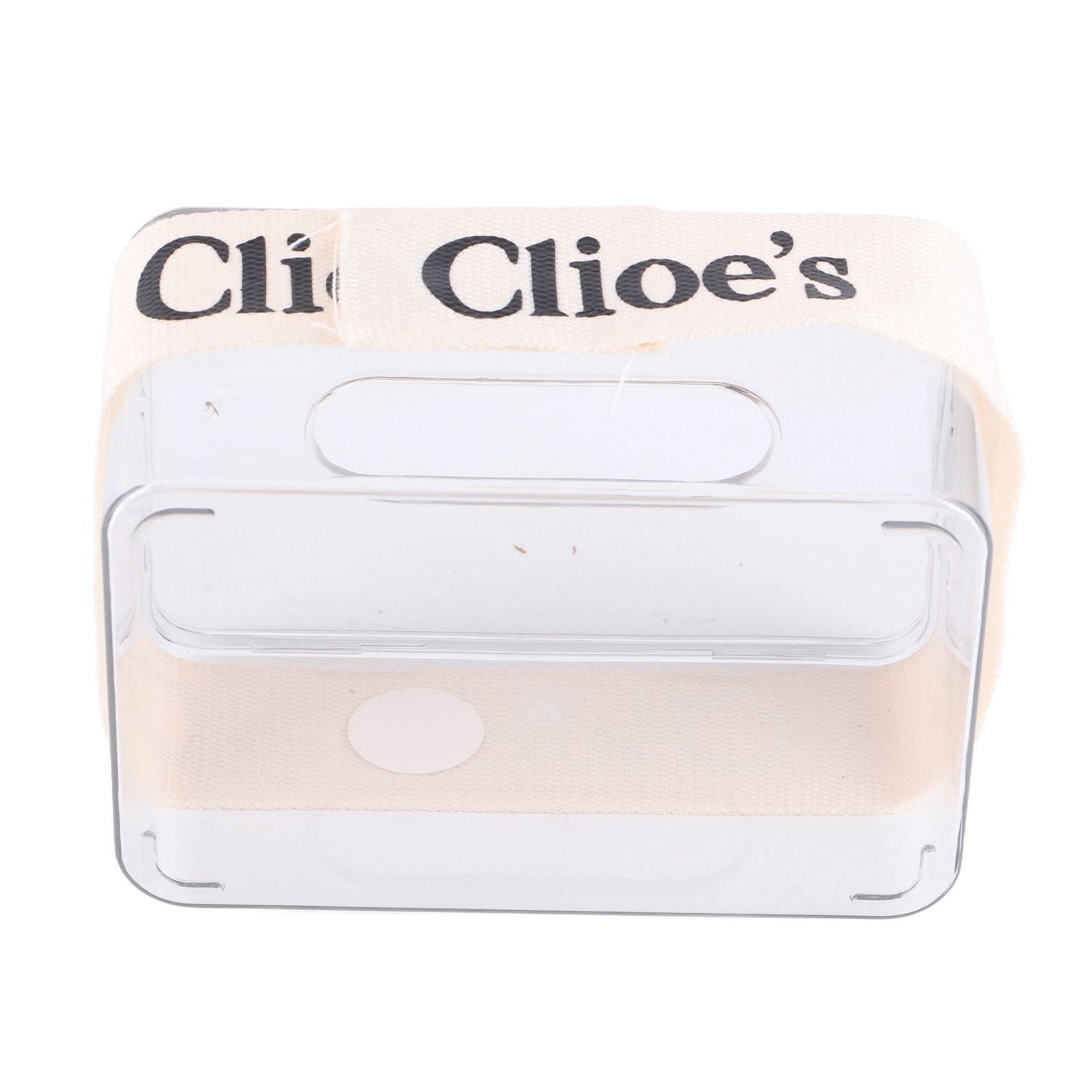 DIY Tissue Box Holder Opening Enlarged Transparent DIY Napkin Box with Webbing for Office Restaurant V1294-YM0521-3117230066311