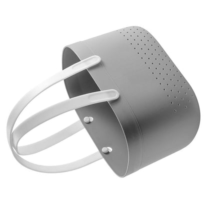 Portable Shower Basket with Ventilation Holes Large Capacity Plastic Portable Storage Basket with Handles for V1294-YM0521-3117230066611