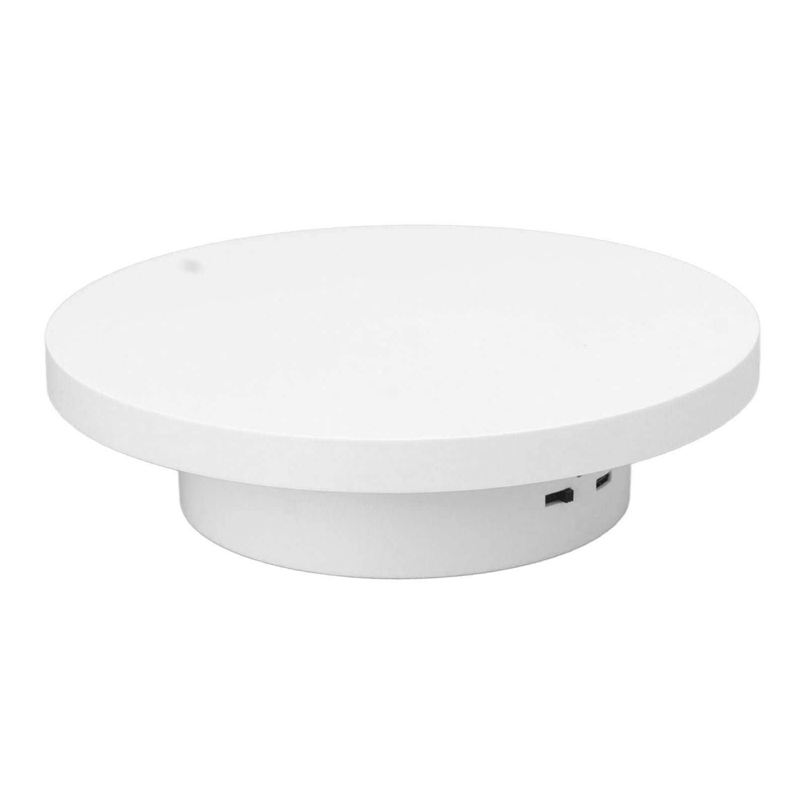 Electric Turntable 360 Degree Rotating Product Photography Display Rechargeable Remote Control 3kg Bearing V1294-YM0521-3117230067313