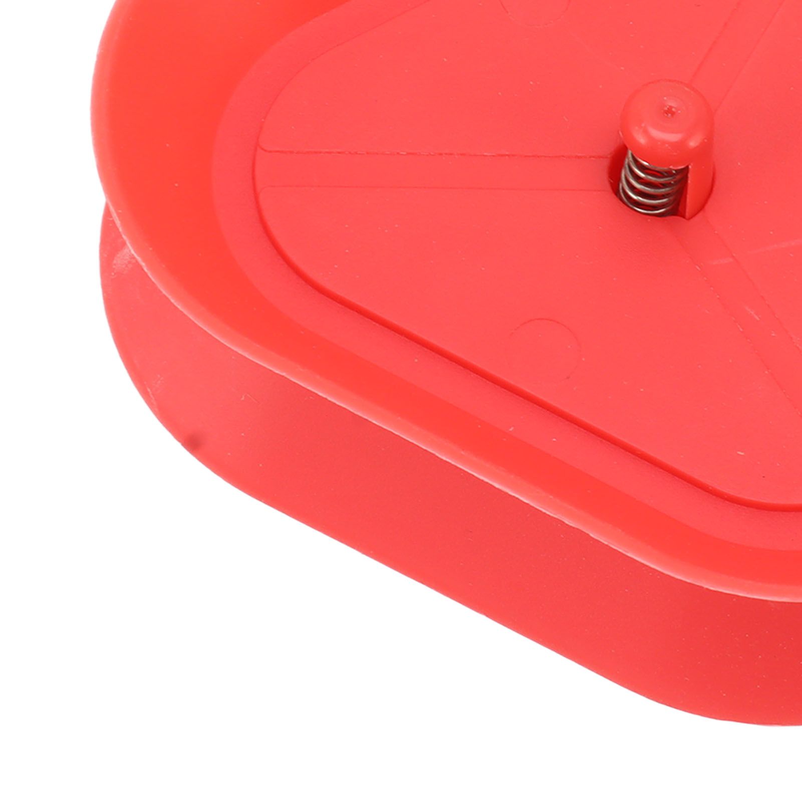 4Pcs Playing Card Holder Plastic Triangle Shaped Spring Design Hands Free Poker Card Holder V1294-YM0521-3117230068611