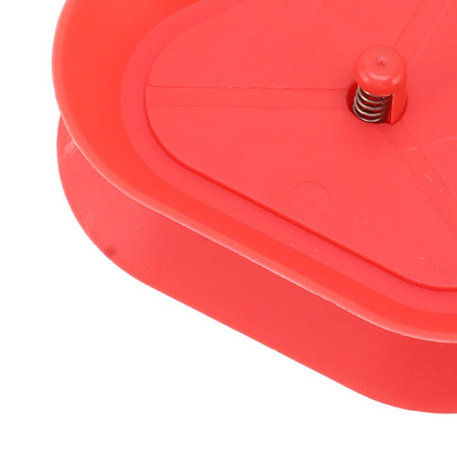 4Pcs Playing Card Holder Plastic Triangle Shaped Spring Design Hands Free Poker Card Holder V1294-YM0521-3117230068611