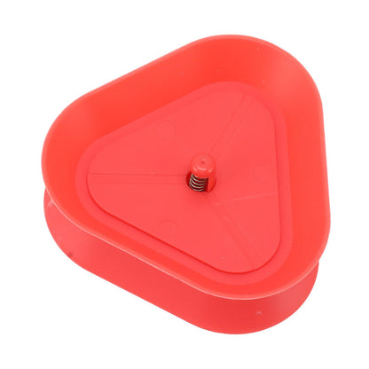 4Pcs Playing Card Holder Plastic Triangle Shaped Spring Design Hands Free Poker Card Holder V1294-YM0521-3117230068611