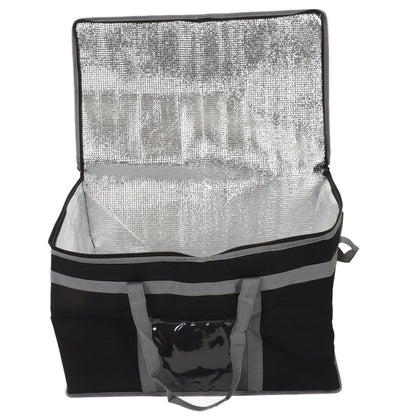 Insulated Bag 38L Large Capacity Reusable Cooler Bag Lunch Bag with 2 Handle for Food V1294-YM0521-3117230071611