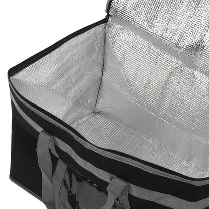 Insulated Bag 38L Large Capacity Reusable Cooler Bag Lunch Bag with 2 Handle for Food V1294-YM0521-3117230071611
