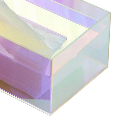 Tissue Box Holder Acrylic Storage Large Capacity Napkin Box for Washroom Living Room V1294-YM0521-3117230073911