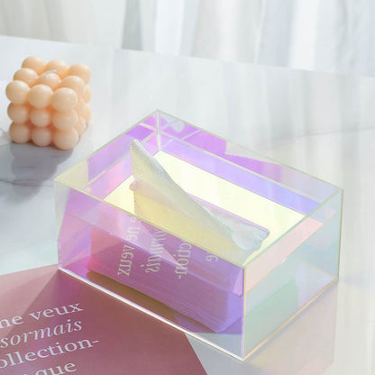 Tissue Box Holder Acrylic Storage Large Capacity Napkin Box for Washroom Living Room V1294-YM0521-3117230073911