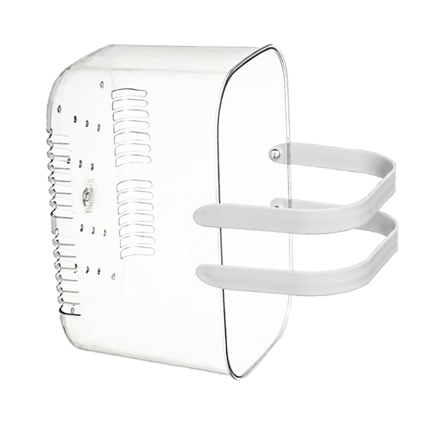 Clear Hand Basket Comfortable Handle Ventilation Holes Easy Access Versatile Fruit Storage Basket for Camping V1294-YM0521-3117230074511