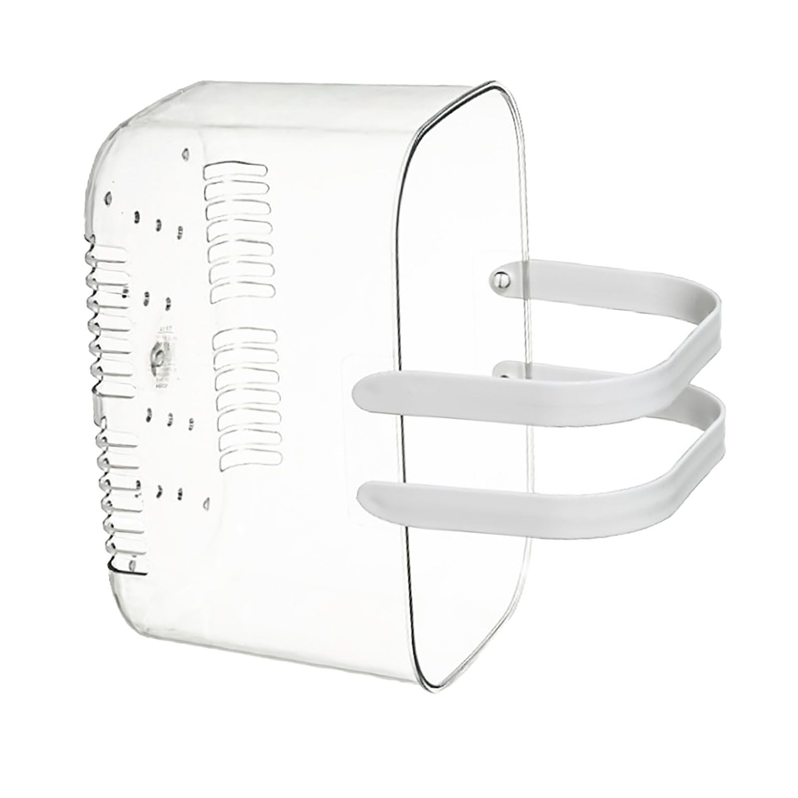 Clear Hand Basket Comfortable Handle Ventilation Holes Easy Access Versatile Fruit Storage Basket for Camping V1294-YM0521-3117230074511