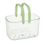Clear Hand Basket Comfortable Handle Ventilation Holes Easy Access Versatile Fruit Storage Basket for Camping V1294-YM0521-3117230074513