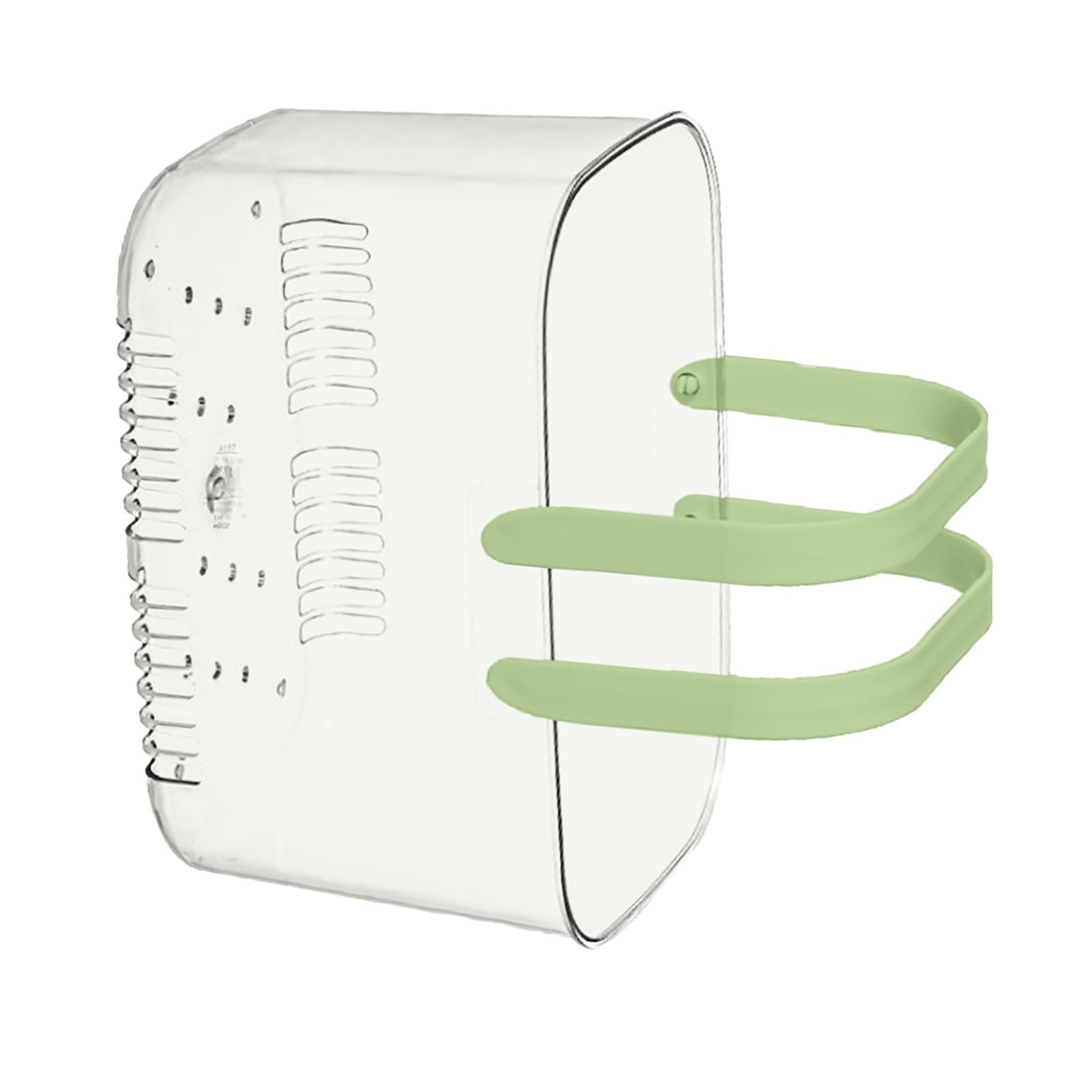 Clear Hand Basket Comfortable Handle Ventilation Holes Easy Access Versatile Fruit Storage Basket for Camping V1294-YM0521-3117230074513