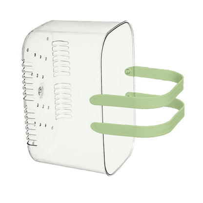 Clear Hand Basket Comfortable Handle Ventilation Holes Easy Access Versatile Fruit Storage Basket for Camping V1294-YM0521-3117230074513