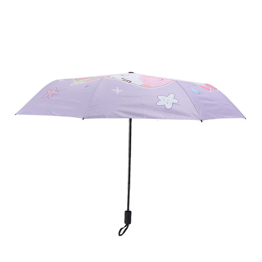 Children Umbrella 3 Fold Reflective Edge Cartoon Portable Kids Sun Rain Umbrella for Boys Girls V1294-YM0521-3117230075511