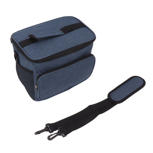 Lunch Bag 10L Collapsible Adjustable Strap Leakproof Portable Handle Insulated Lunch Bag for Camping Travel V1294-YM0521-3117230076611