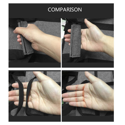 Camping Cooler Bag Leakproof Foldable Fresh Picnic Thermal Insulation Bag for Travel Work School Grey Large V1294-YM0521-3117230076811