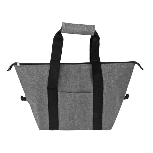 Camping Cooler Bag Leakproof Foldable Fresh Picnic Thermal Insulation Bag for Travel Work School Grey Small V1294-YM0521-3117230076812
