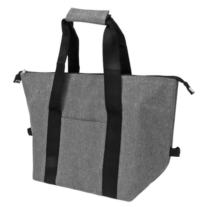 Camping Cooler Bag Leakproof Foldable Fresh Picnic Thermal Insulation Bag for Travel Work School Grey Small V1294-YM0521-3117230076812