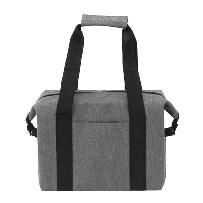 Camping Cooler Bag Leakproof Foldable Fresh Picnic Thermal Insulation Bag for Travel Work School Grey Small V1294-YM0521-3117230076812