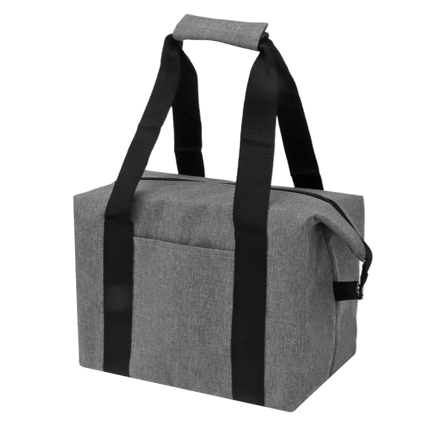 Camping Cooler Bag Leakproof Foldable Fresh Picnic Thermal Insulation Bag for Travel Work School Grey Small V1294-YM0521-3117230076812