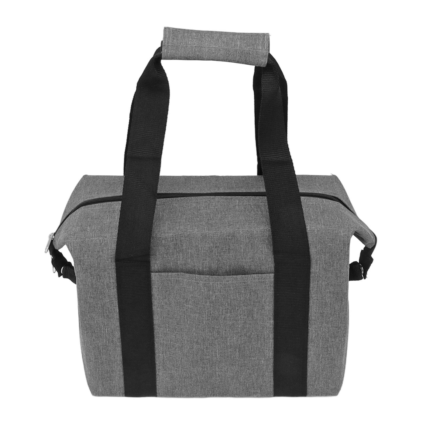 Camping Cooler Bag Leakproof Foldable Fresh Picnic Thermal Insulation Bag for Travel Work School Grey Small V1294-YM0521-3117230076812