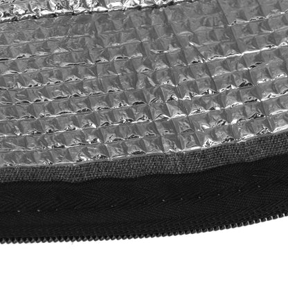 Camping Cooler Bag Leakproof Foldable Fresh Picnic Thermal Insulation Bag for Travel Work School Grey Small V1294-YM0521-3117230076812